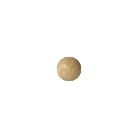 Szlifowana kulka z drewna dębowego 10 mm