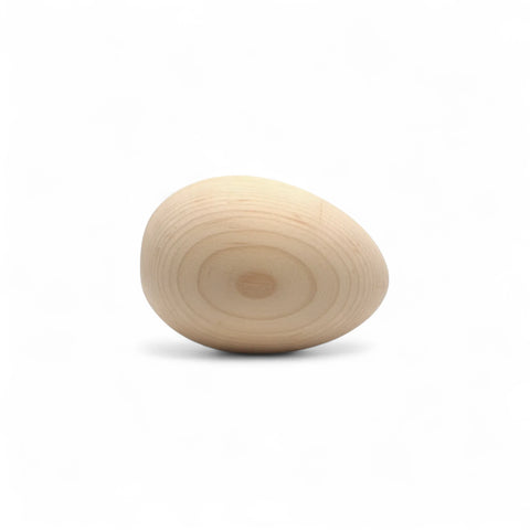 43 mm Holzei in Hühnerform