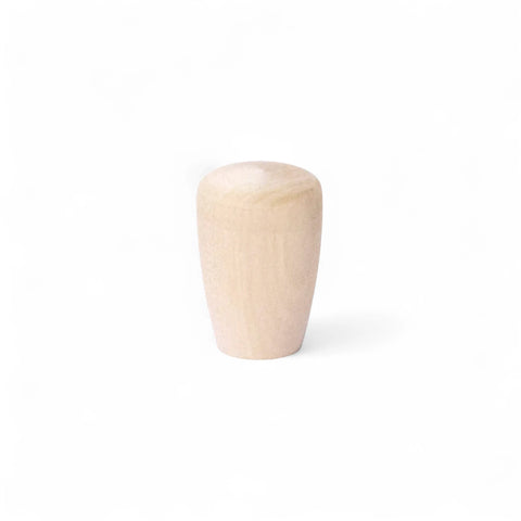 32 mm tapered birch wooden cabinet knob