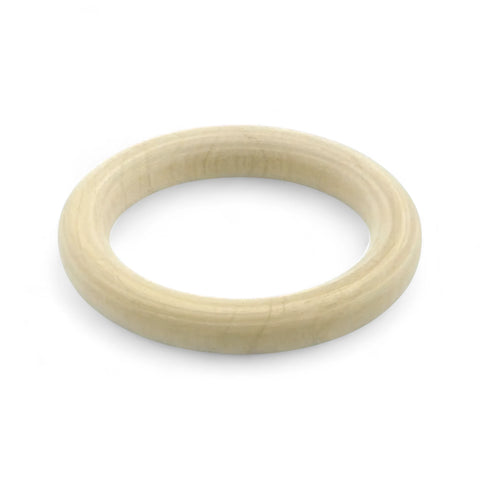 70 mm wooden craft toss ring
