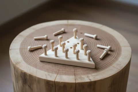 6 x 30 mm Holzpilz Achs Stifte verwendet in Holz Spiele und Puzzles