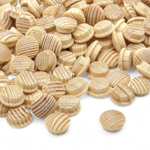 Stapel 10 mm pine Pilz-Abdeckkappen