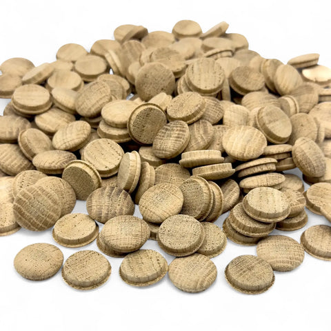 Stapel 15 mm oak Pilz-Abdeckkappen