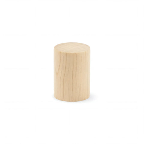 20 × 28 mm birch wood cylinder