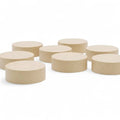 stacked 40 × 20 mm wooden cylinders