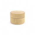 closed 60 x 43 mm turned wooden trinket box