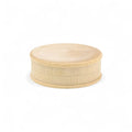 61 x 21 mm turned round wooden box