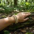 8 mm White Oak Wood Beads
