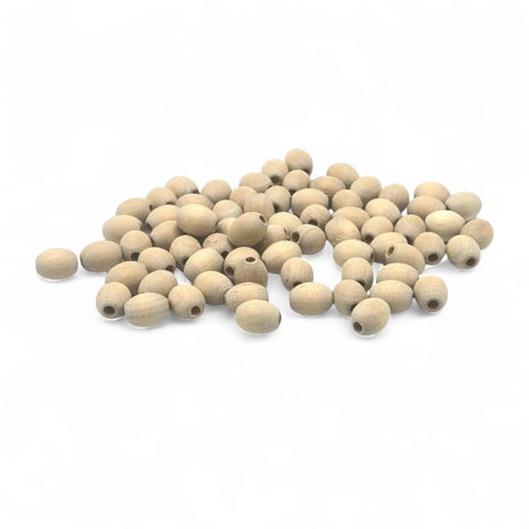 10 x 14 mm wooden barrel beads