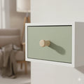45 mm puidust Sein konks pulgad installed on drawer