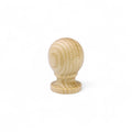 33 mm ümar pine puidust mööblinupp