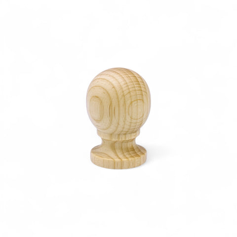 33 mm rund Kiefernholz Möbelknopf