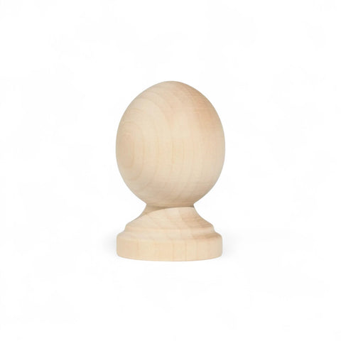 28 mm oval Holz Möbelknopf