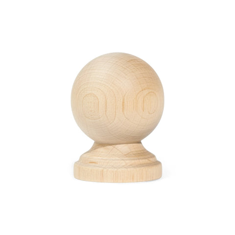 33 mm medium round wooden cabinet knob