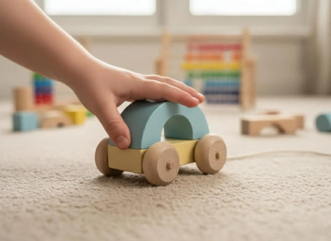 30 mm rounded puidust mängurattad kasutatud peal mänguasi vehicle