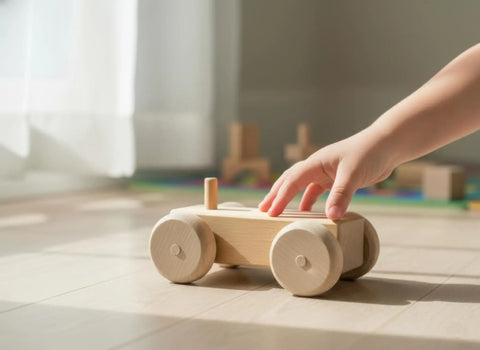 50 mm lame puidust mängurattad kasutatud peal mänguasi vehicle