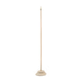 33 cm koka table karogs stand ar grebts pamatne