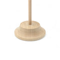 Tuvplāns grebts pamatne  33 cm koka table karogs stand