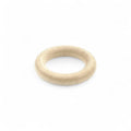 50 mm wooden craft toss ring