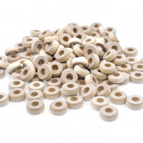 18 mm wooden donut spacer rings