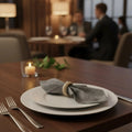 36 mm birch wooden napkin ring used as decorative napkin holder